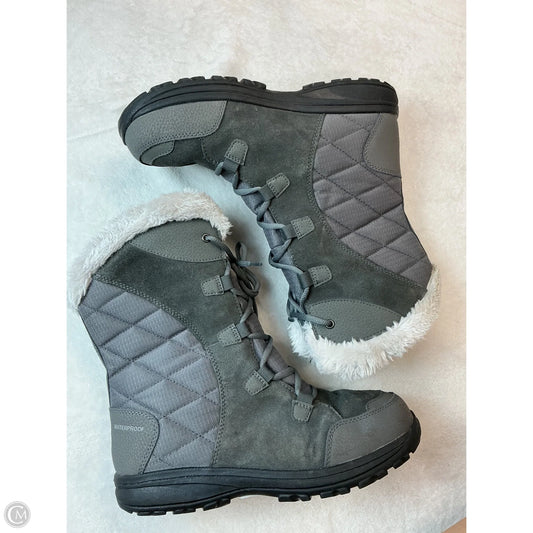 Boots Snow By Columbia In Grey, Size: 9