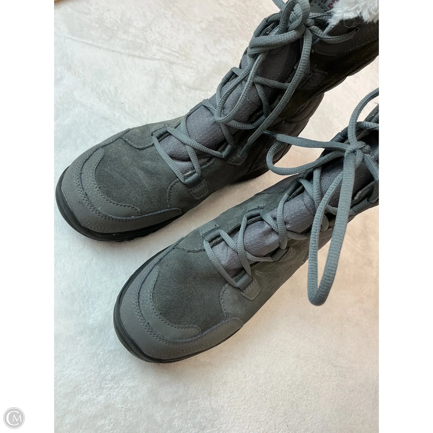 Boots Snow By Columbia In Grey, Size: 9