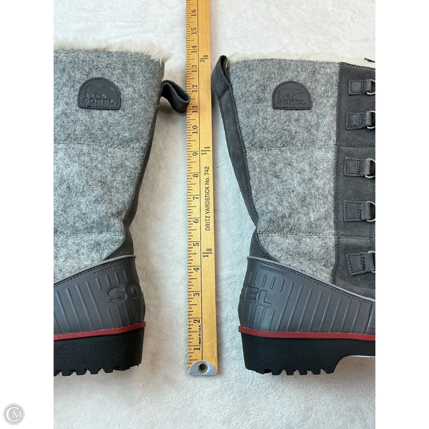 Boots Snow By Sorel In Grey, Size: 8