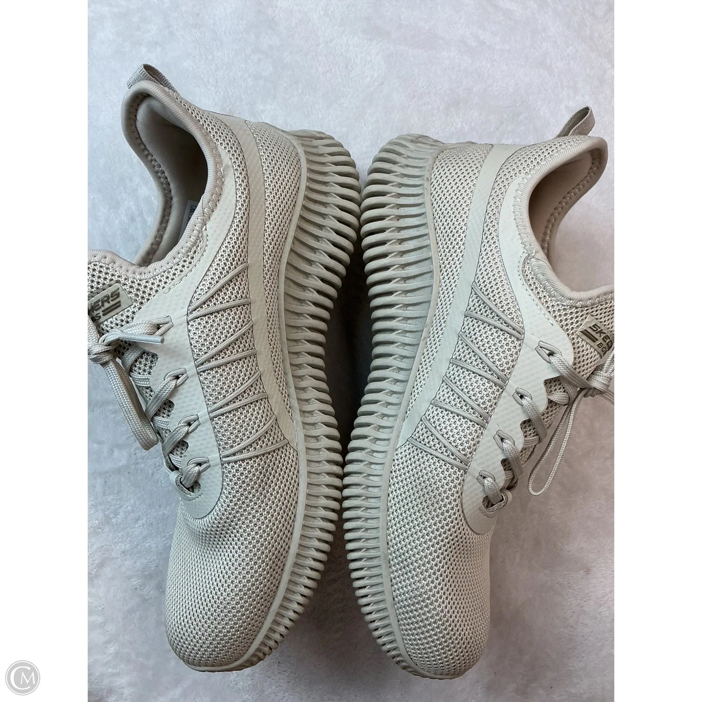 Shoes Athletic By Skechers In Tan, Size: 8.5