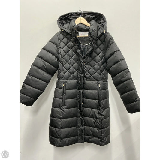 Coat Puffer & Quilted By Liz Claiborne In Black, Size: M