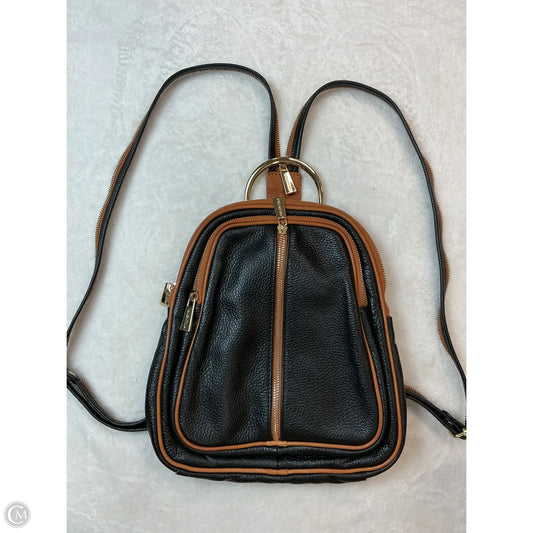 Backpack Leather By Valentina, Size: Small