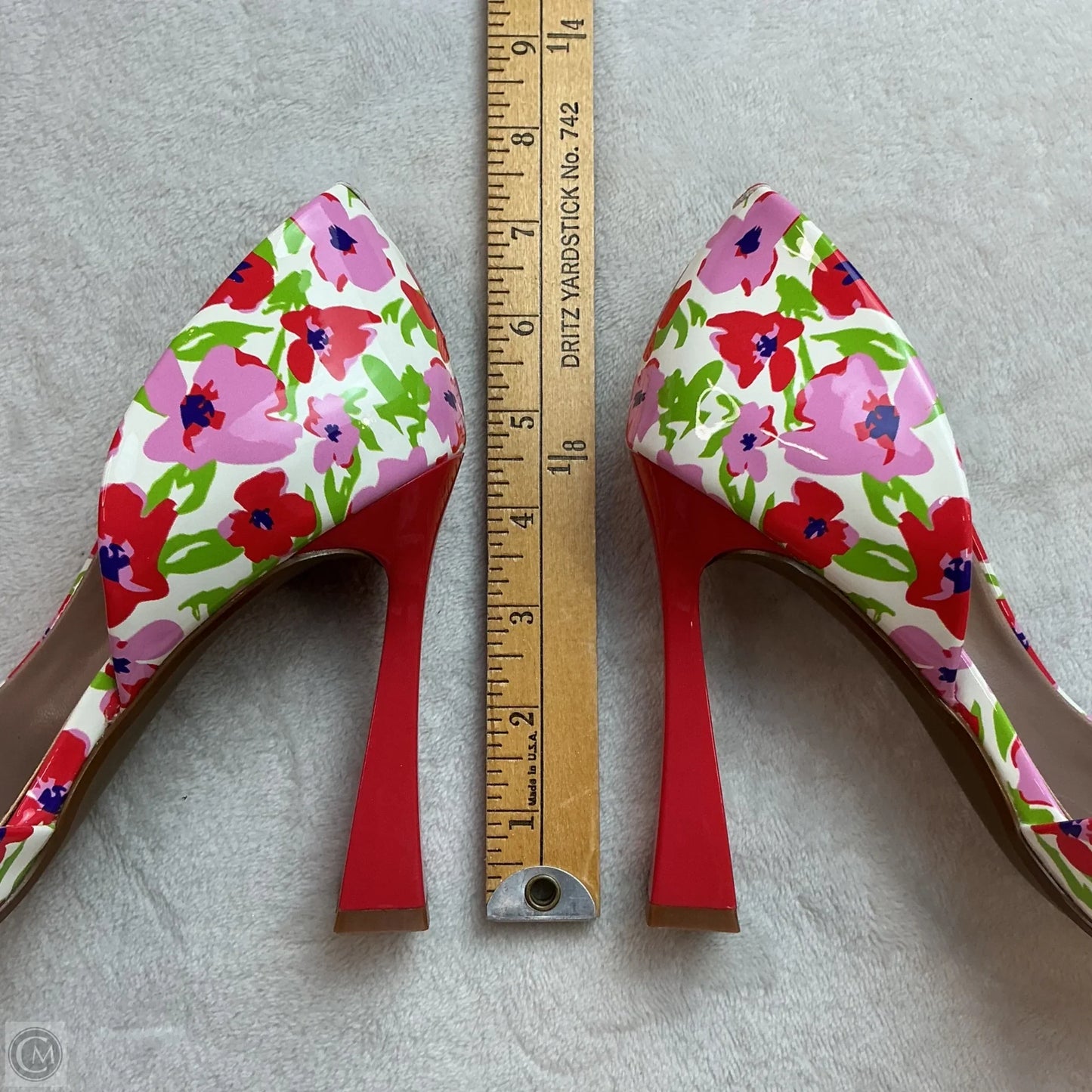 Shoes Heels Block By Betsey Johnson In Floral Print, Size: 8.5