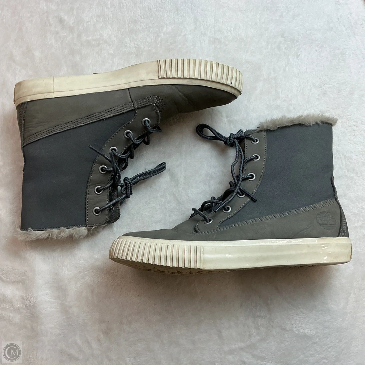 Boots Snow By Timberland In Grey, Size: 7