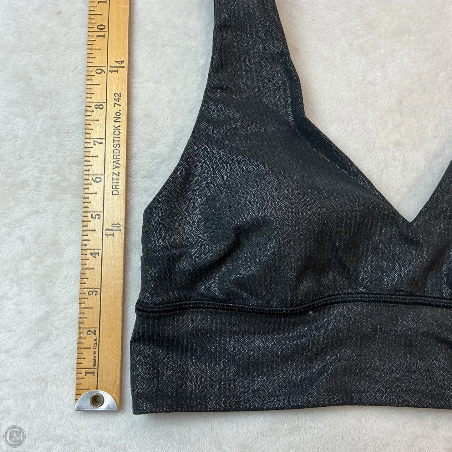 Athletic Bra By Lululemon In Black, Size: 8