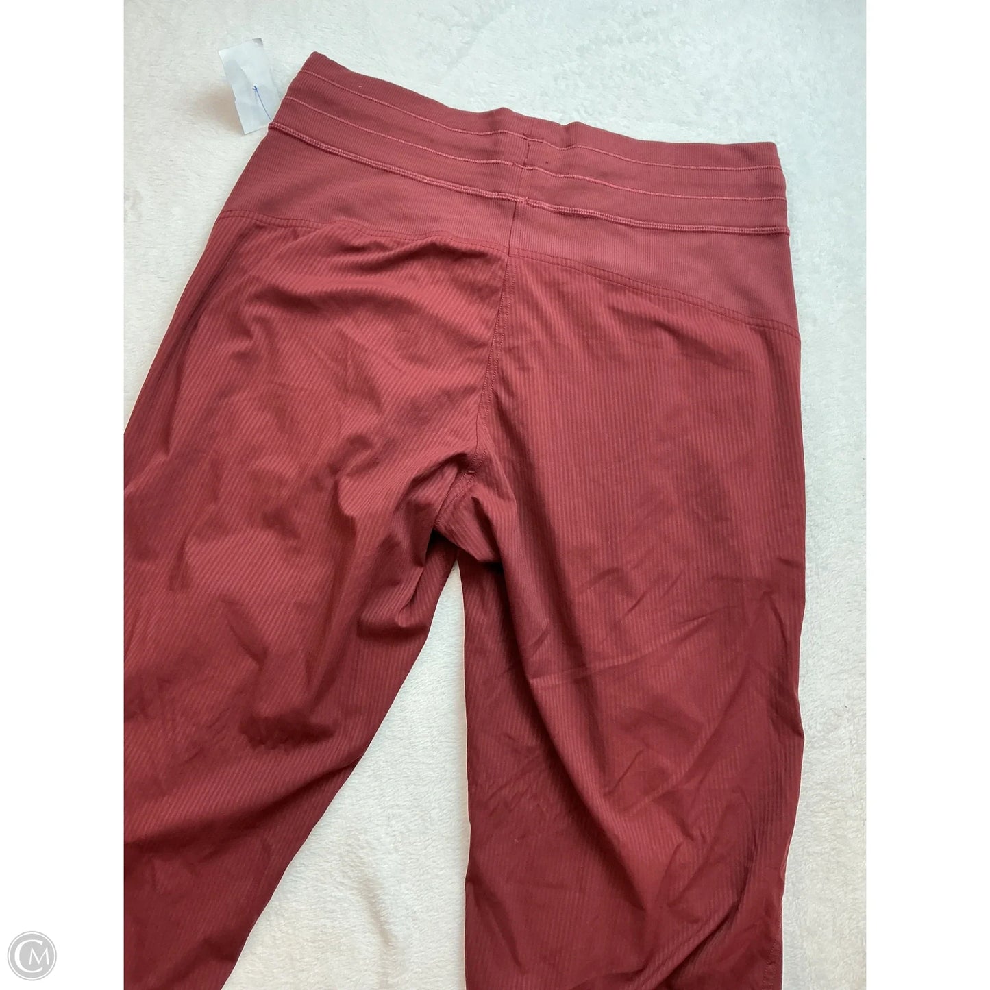 Athletic Pants By Lululemon In Maroon, Size: 8