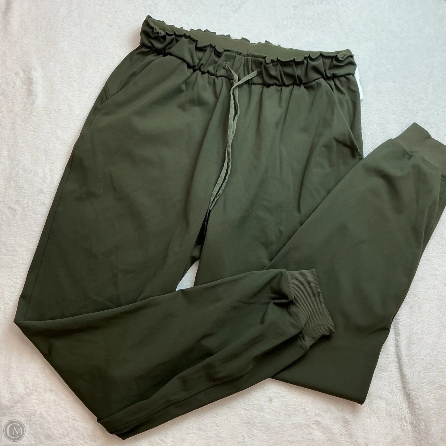 Athletic Pants By Lululemon In Green, Size: 8