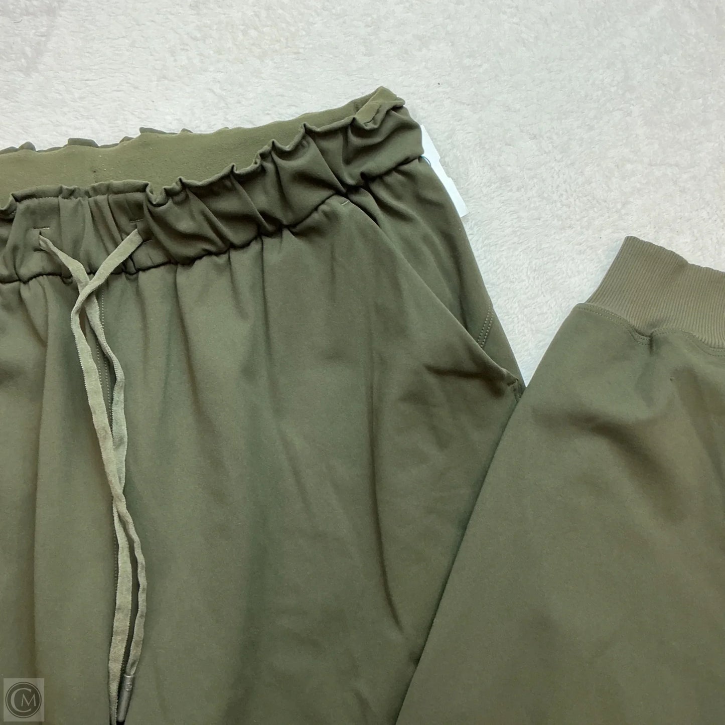 Athletic Pants By Lululemon In Green, Size: 8