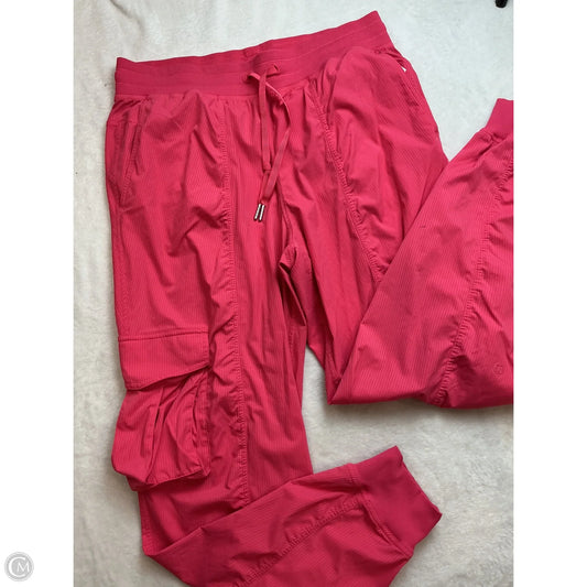 Athletic Pants By Lululemon In Pink, Size: M