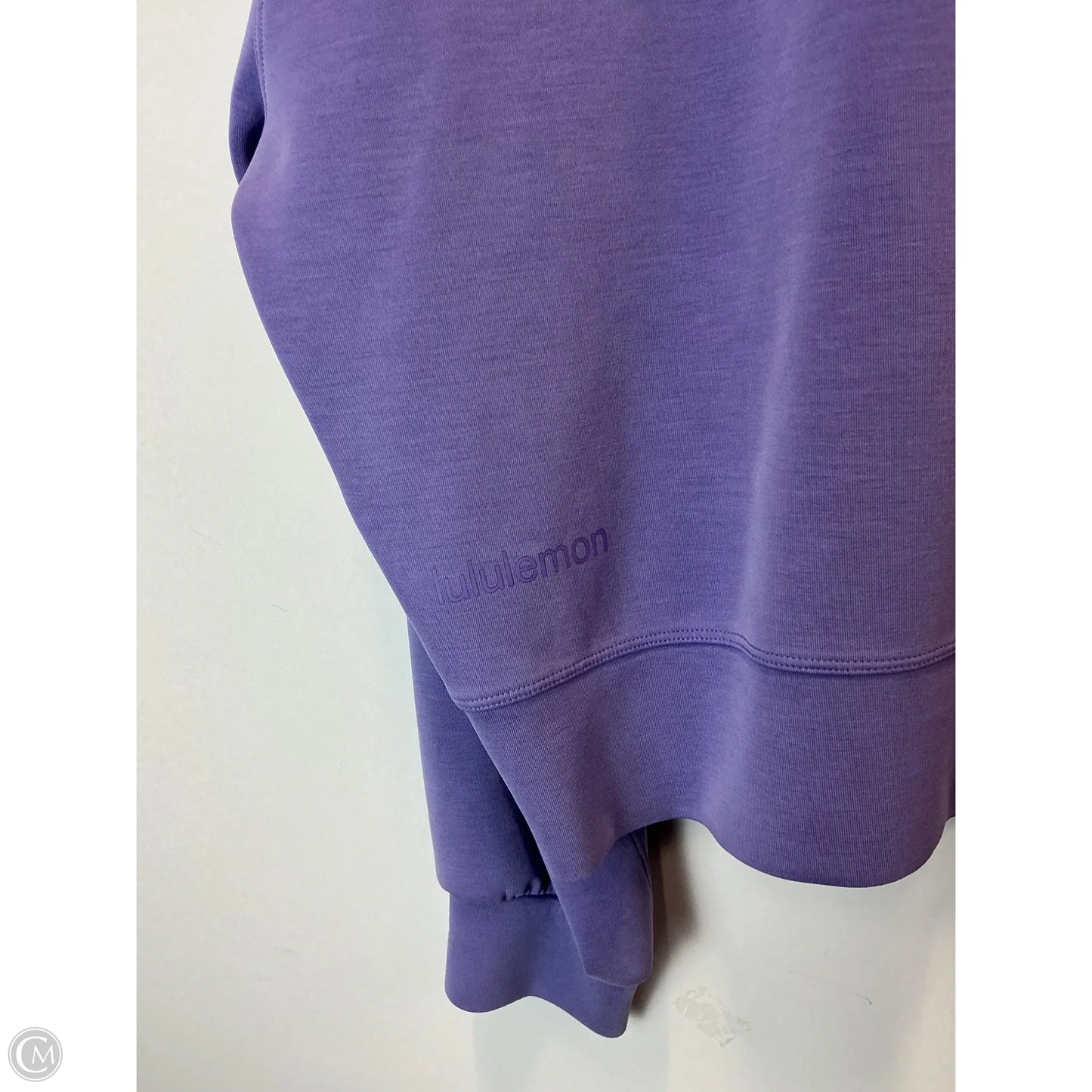 Athletic Sweatshirt Crewneck By Lululemon In Purple, Size: 6