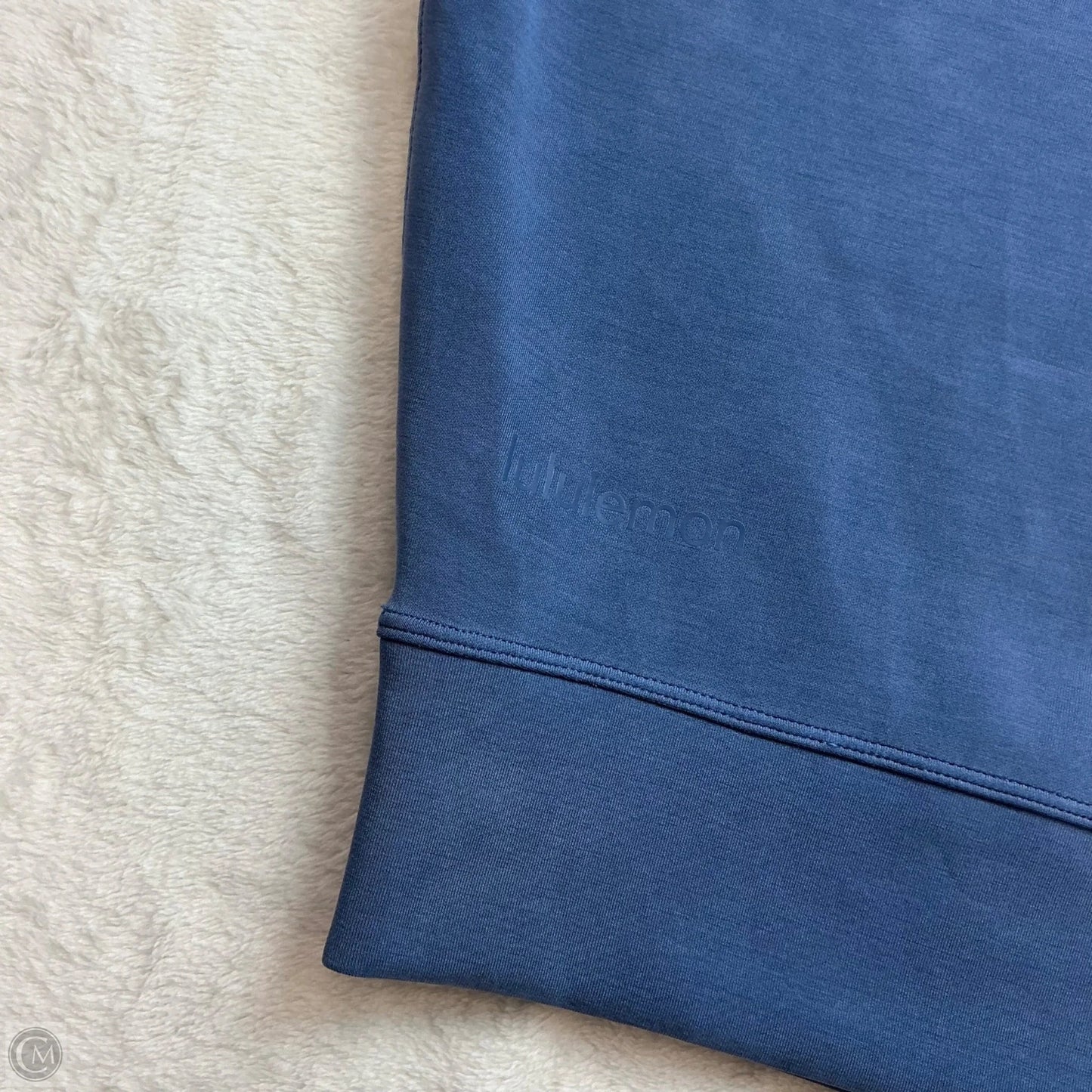 Athletic Sweatshirt Crewneck By Lululemon In Blue, Size: 10