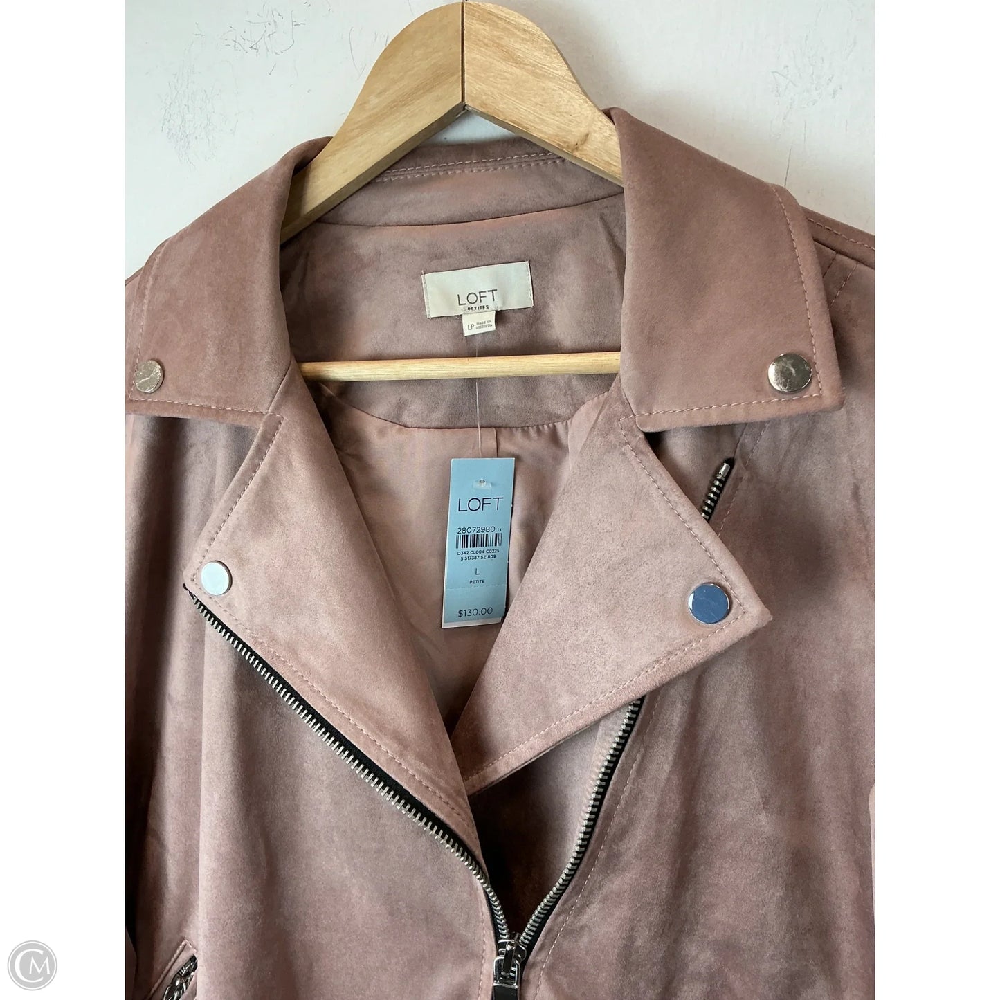 Jacket Other By Loft In Pink, Size: Lp