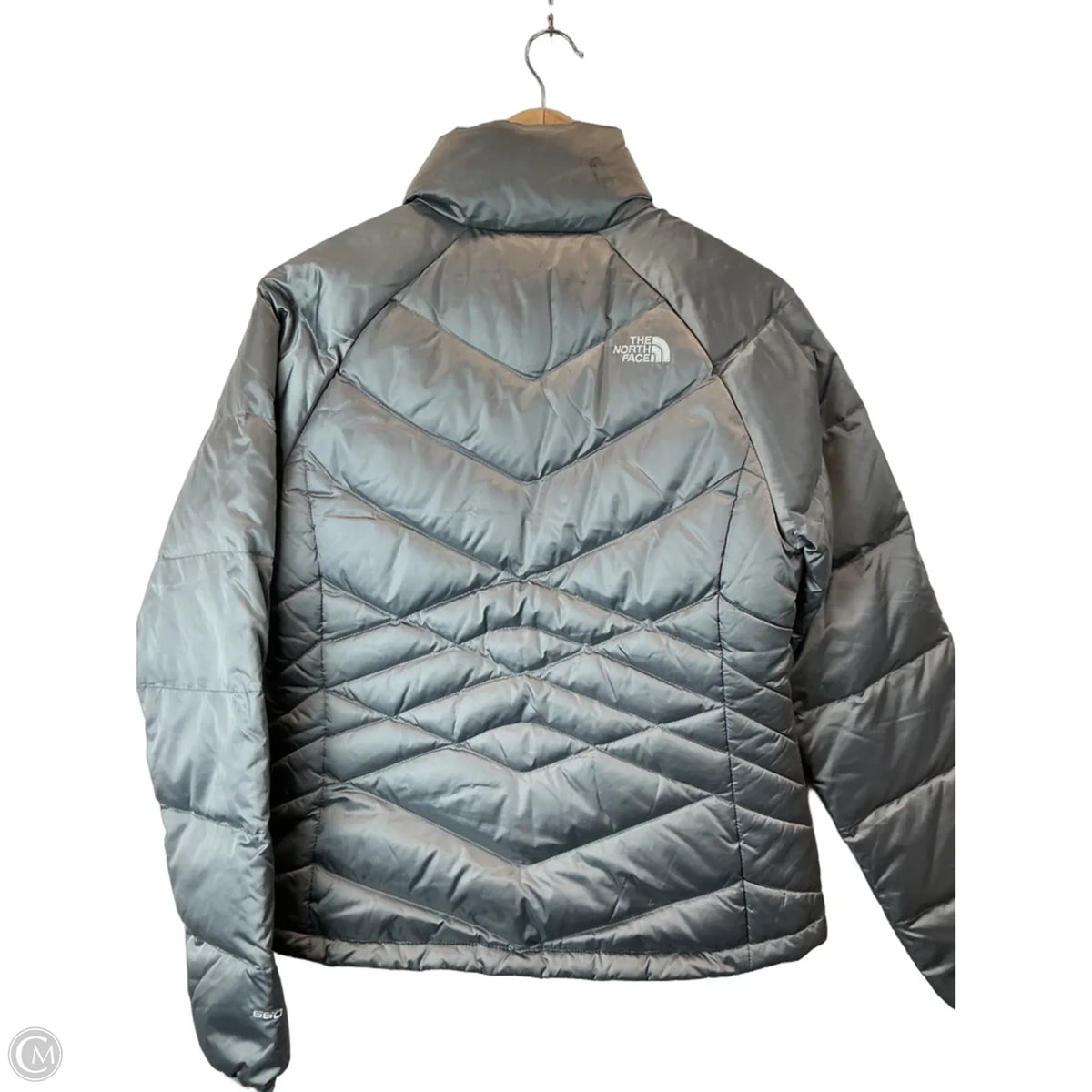 Jacket Puffer & Quilted By The North Face In Grey, Size: M