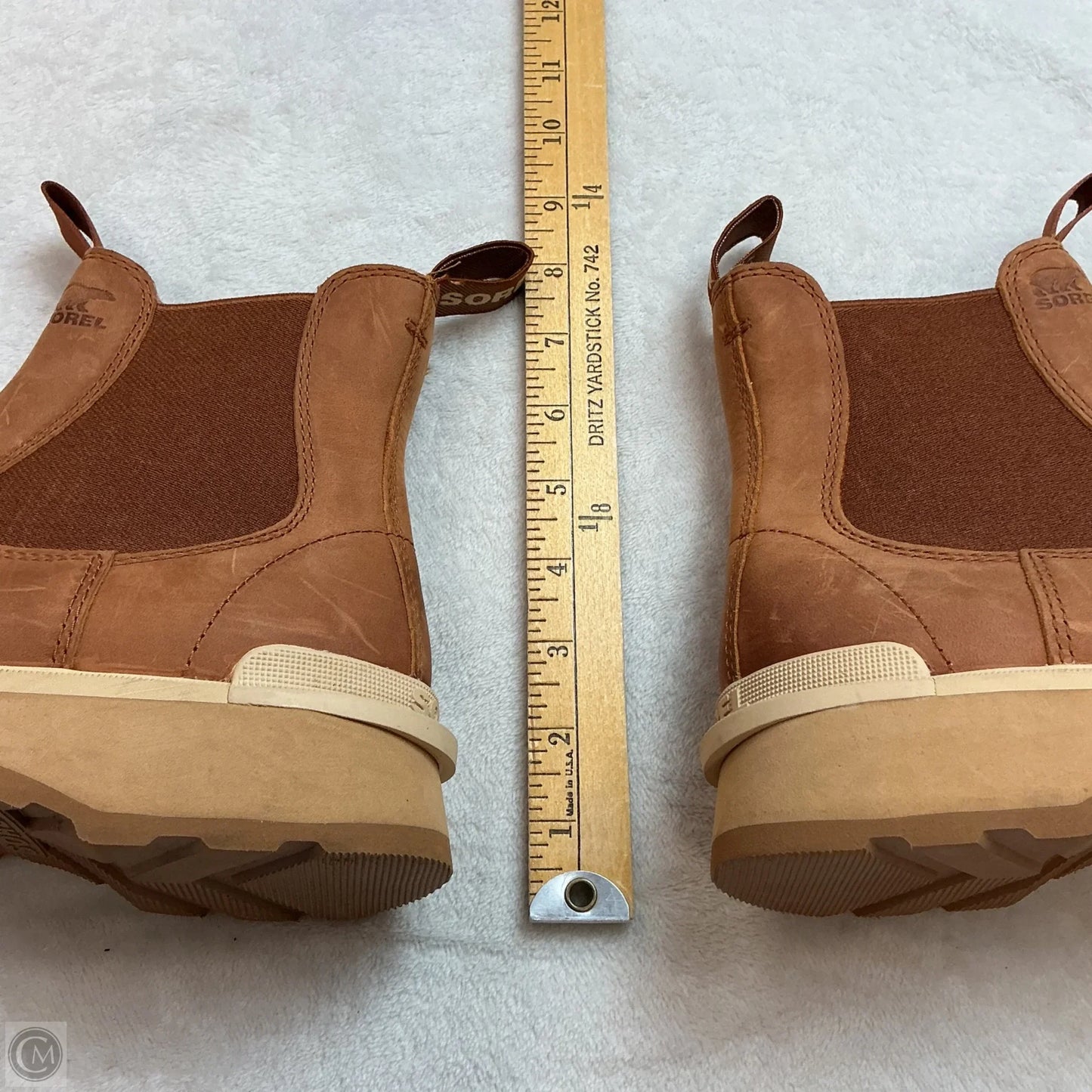 Boots Ankle Flats By Sorel In Tan, Size: 9