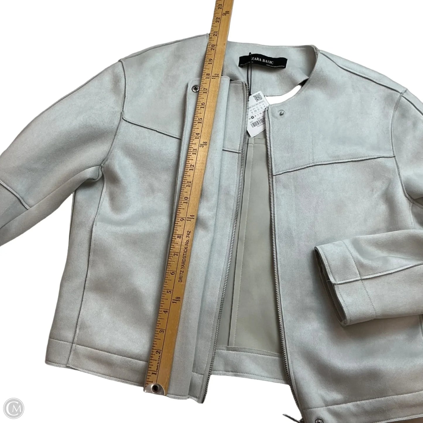 Jacket Other By Zara Basic In Blue, Size: S