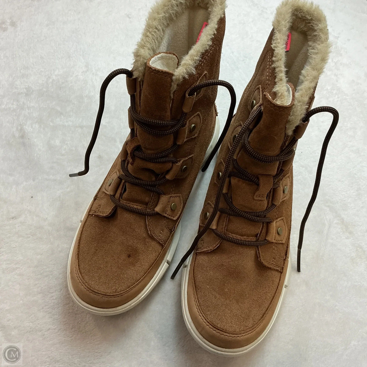 Boots Snow By Sorel In Tan, Size: 7
