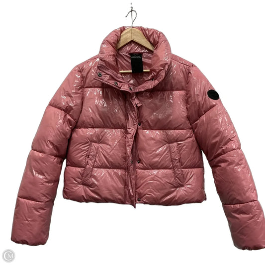 Coat Puffer & Quilted By Clothes Mentor In Pink, Size: S