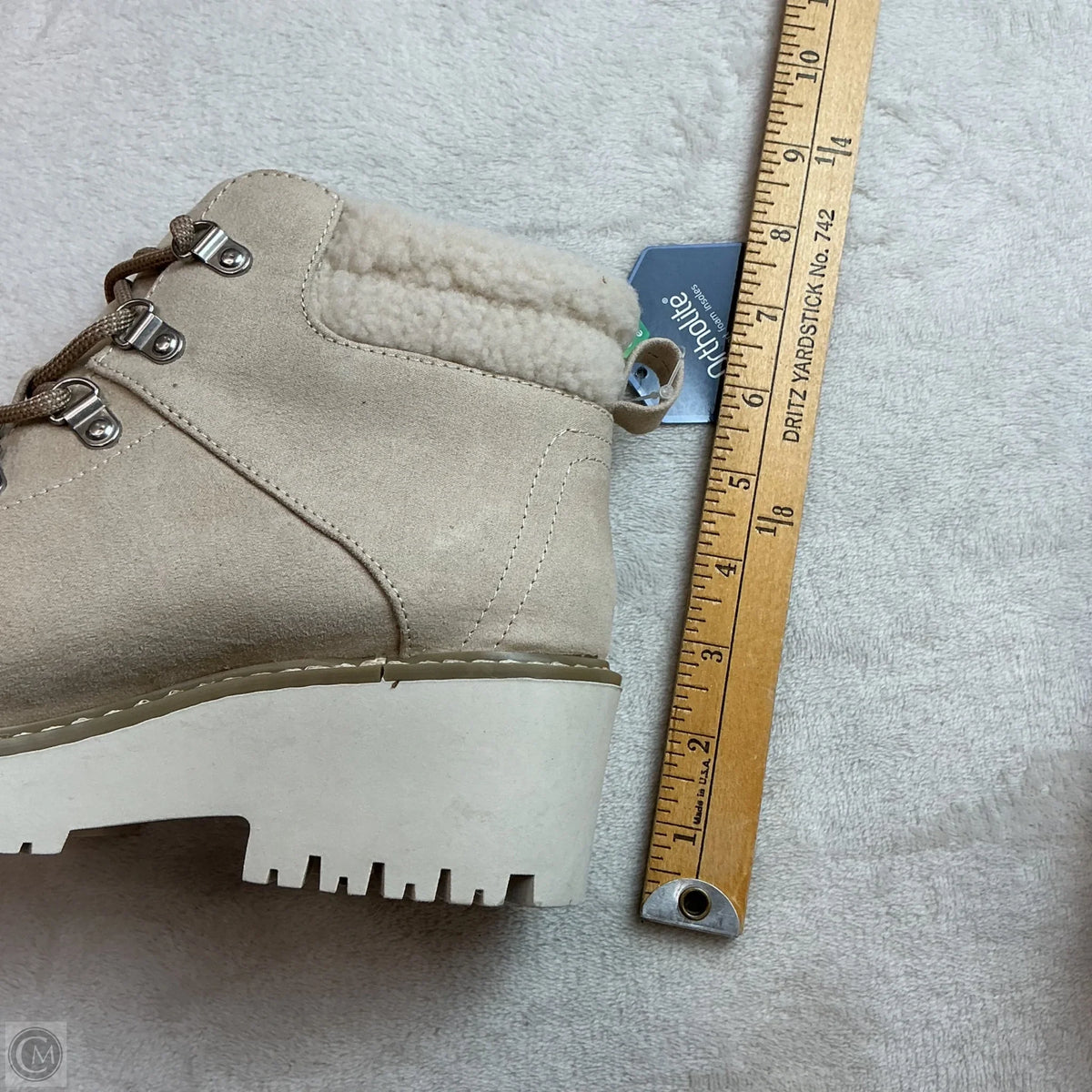 Boots Ankle Heels By Sonoma In Tan, Size: 7.5