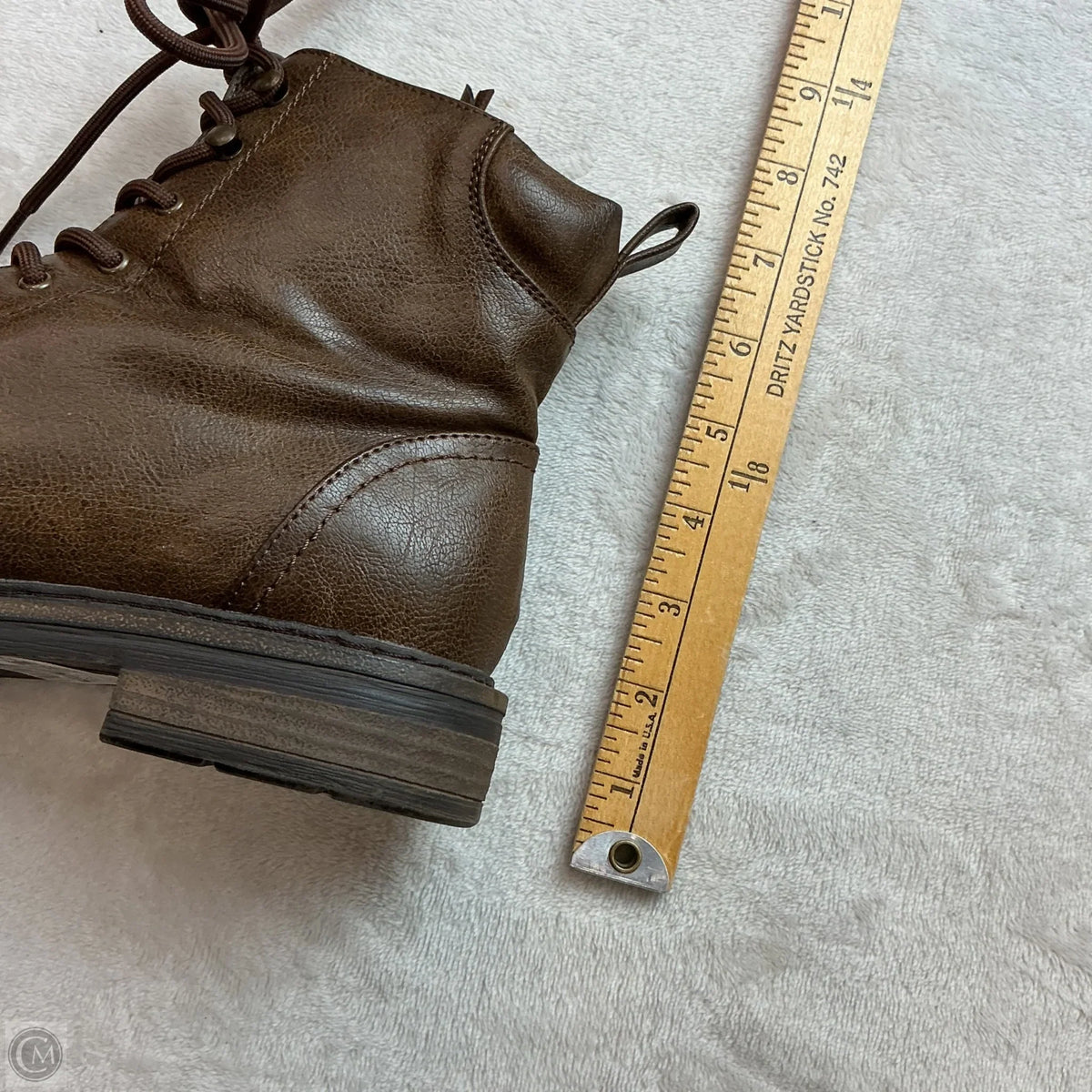 Boots Ankle Flats By Bare Traps In Brown, Size: 8