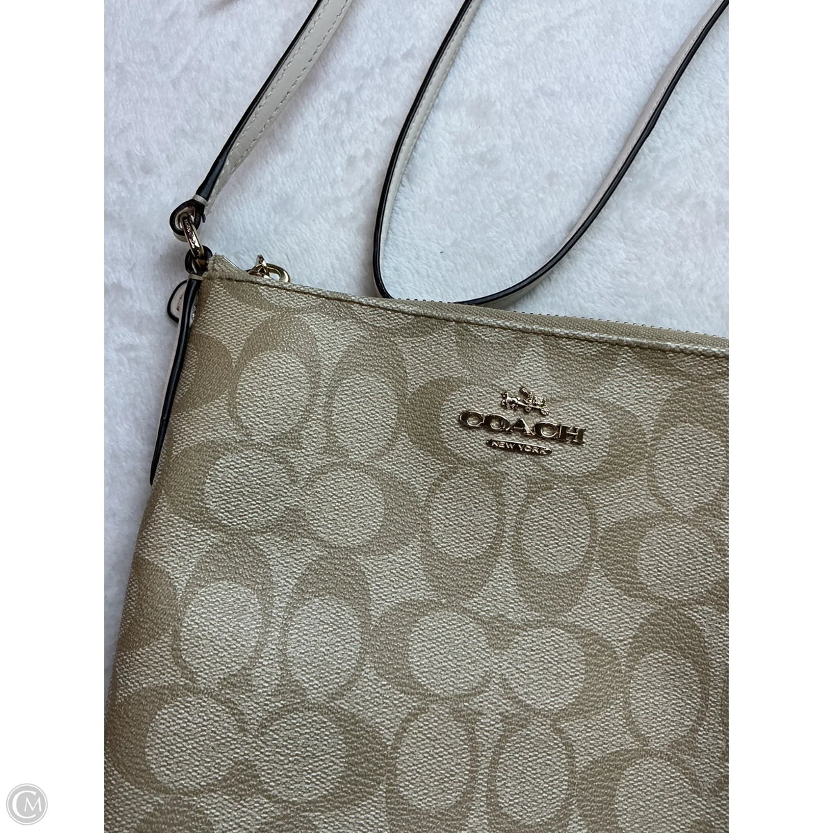 Crossbody Designer By Coach, Size: Medium
