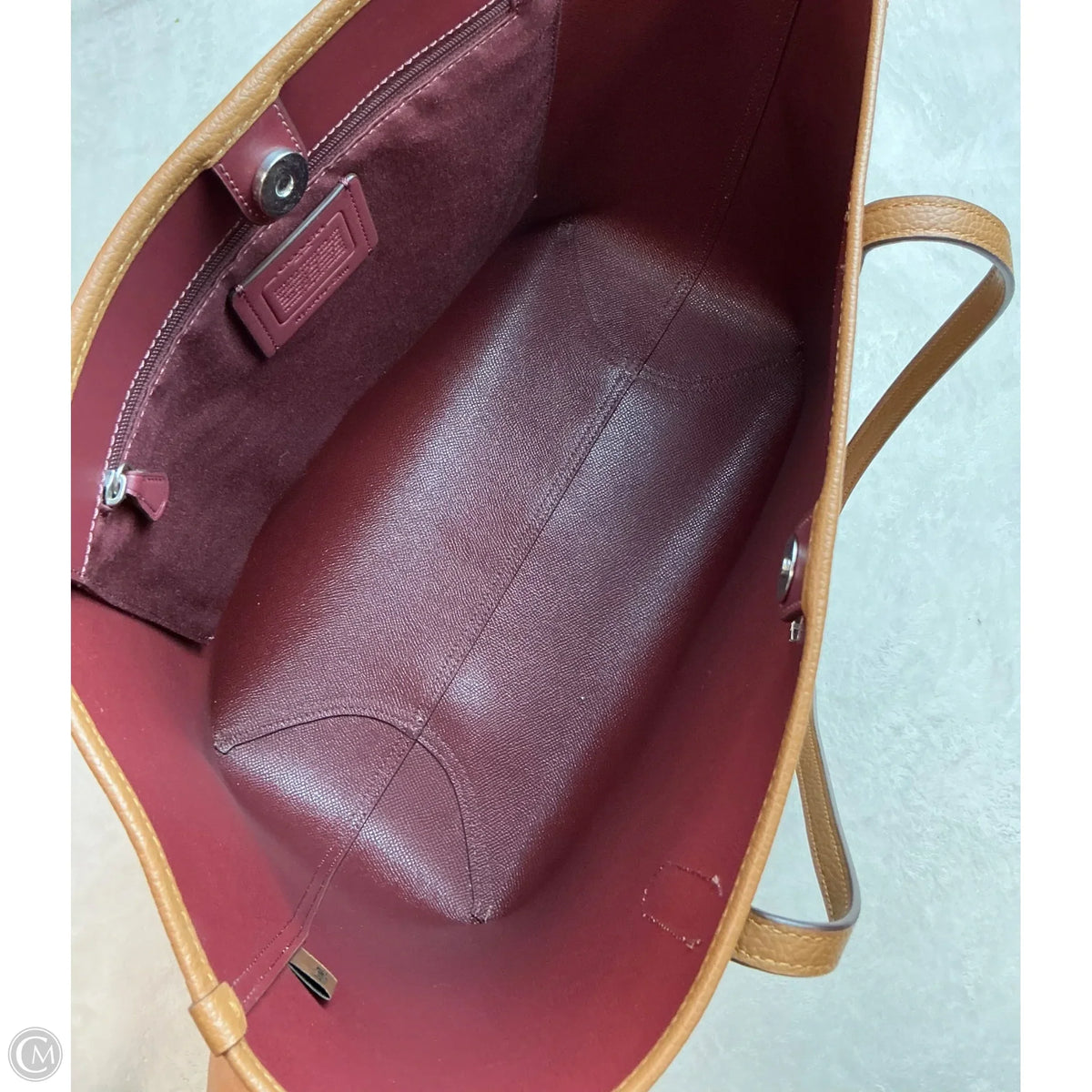Handbag Designer By Coach, Size: Large