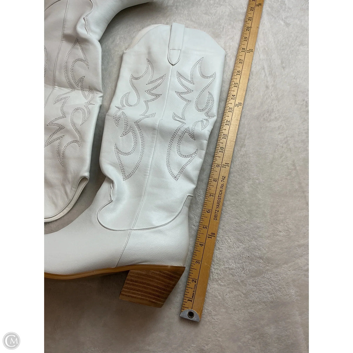Boots Western By Clothes Mentor In White, Size: 10