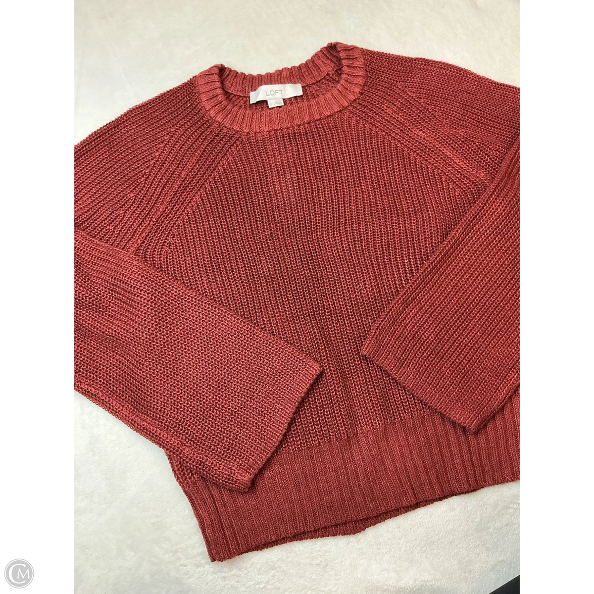 Sweater By Loft In Red, Size: S