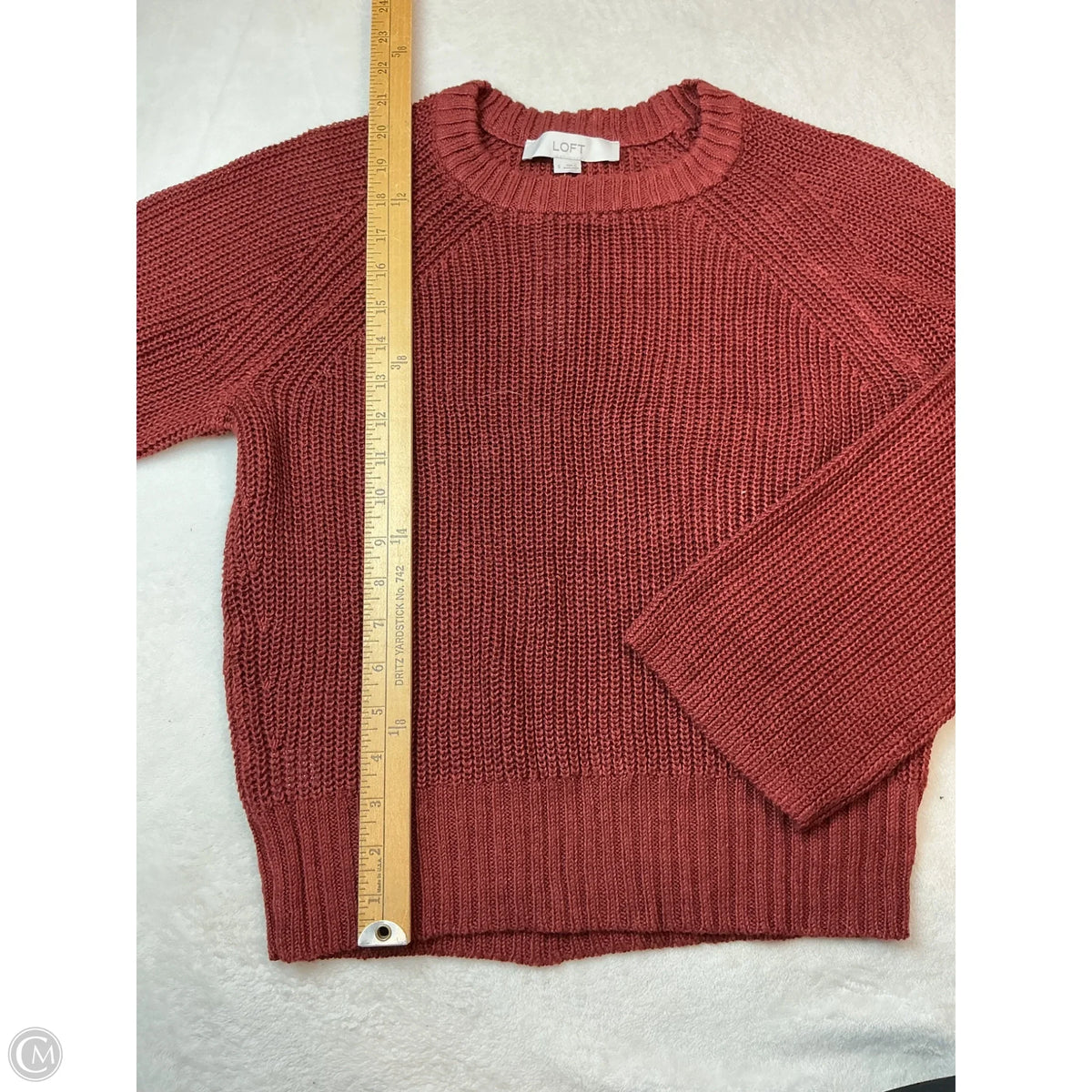 Sweater By Loft In Red, Size: S