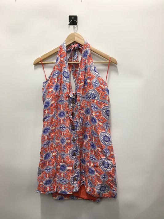 Dress Casual Short By Anthropologie In Orange, Size: L