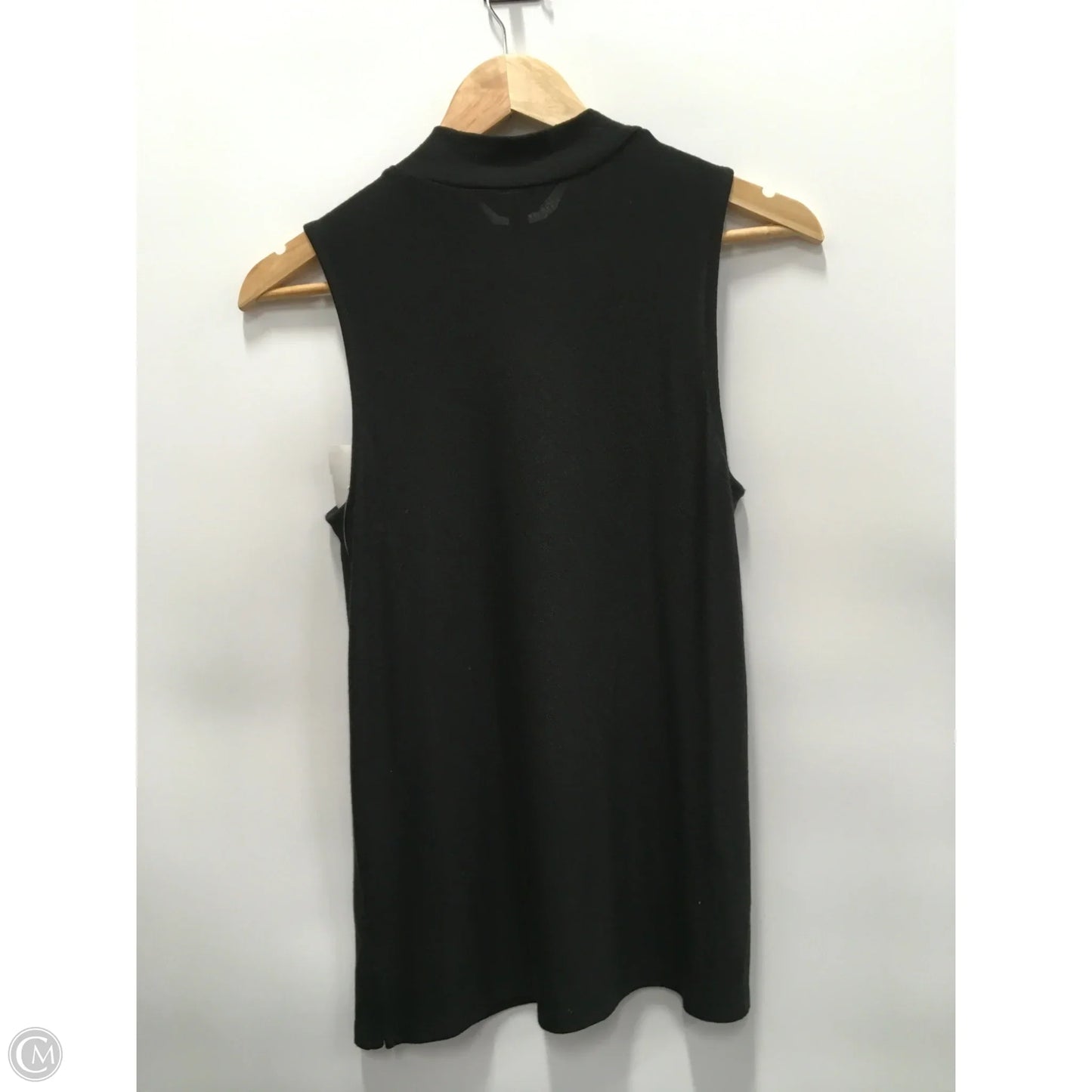 Top Sleeveless By Banana Republic In Black, Size: S