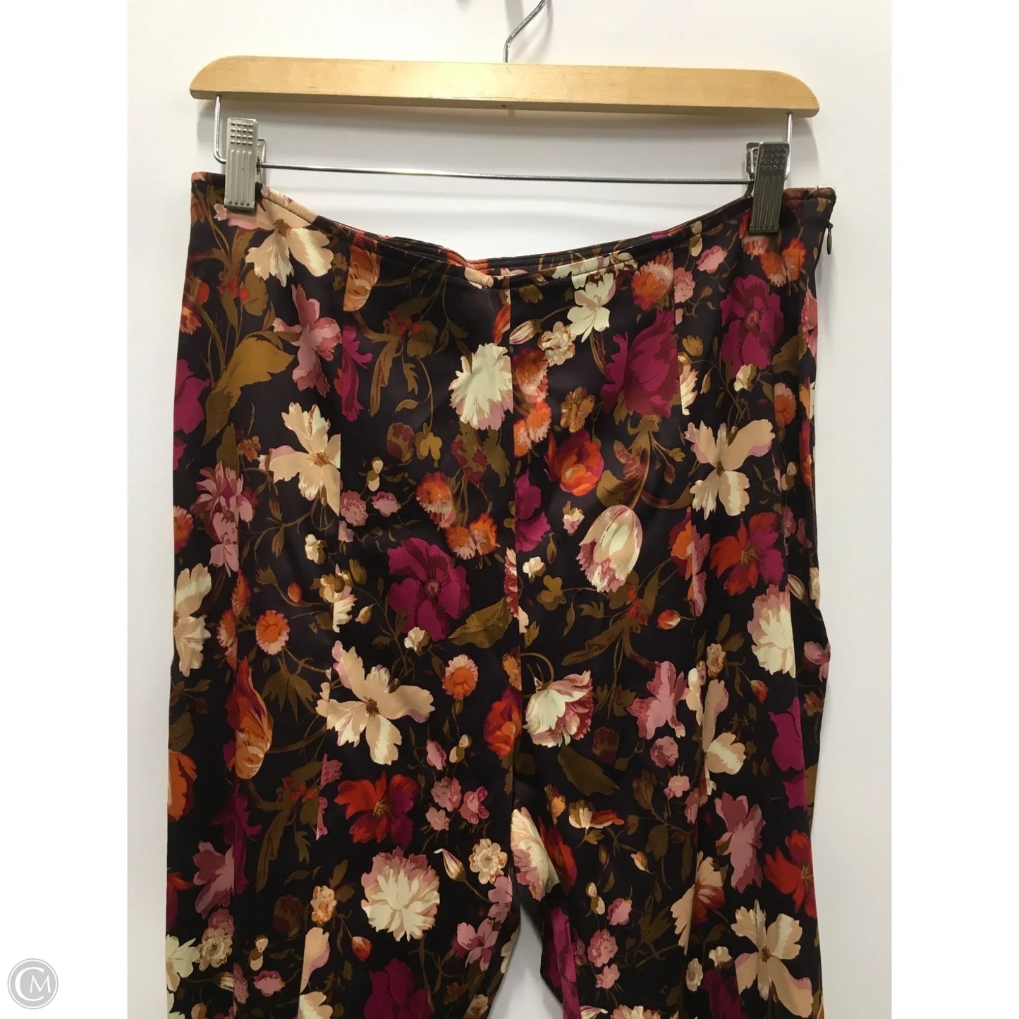 Pants Wide Leg By Anthropologie In Floral Print, Size: 8