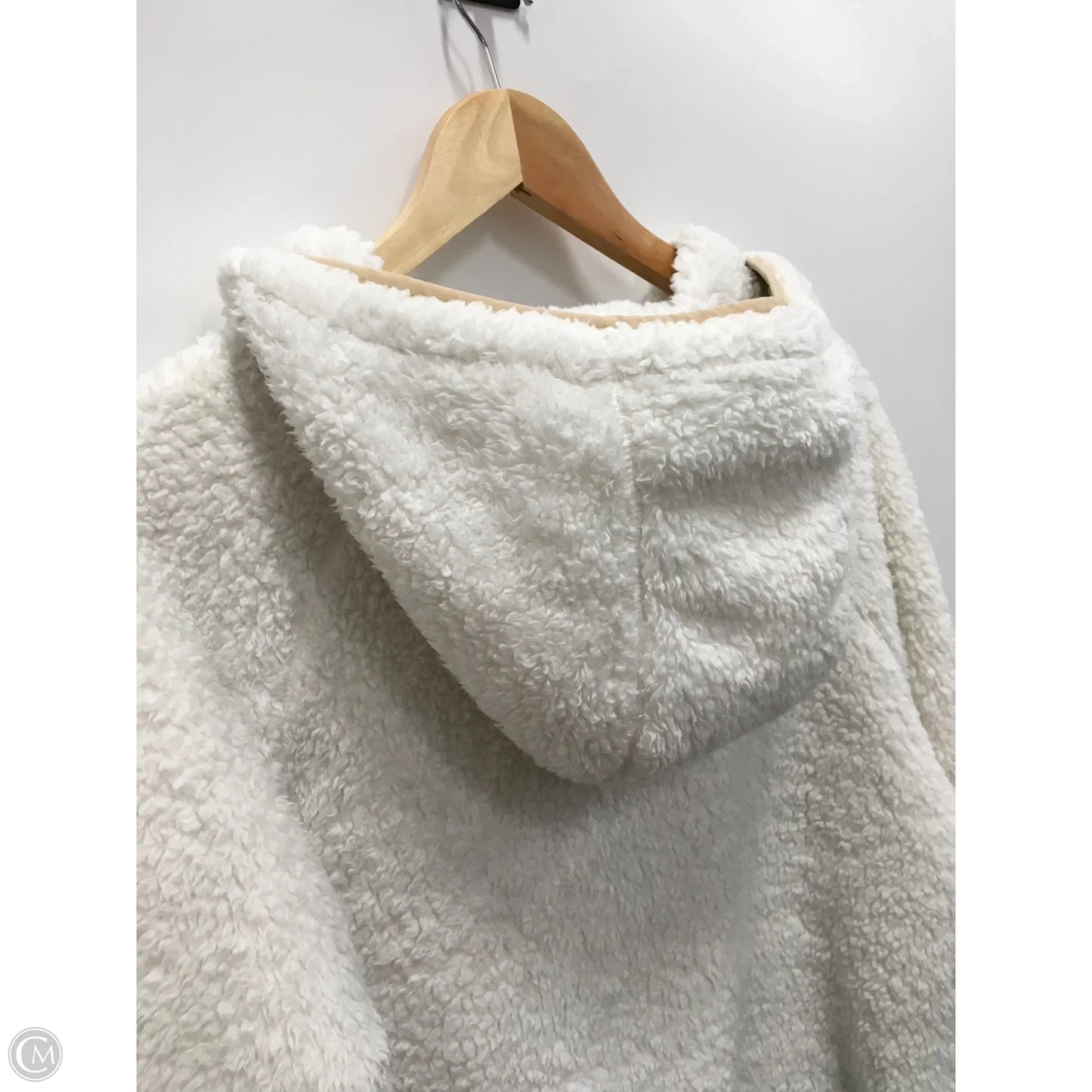 Jacket Designer By Ugg In Brown & White, Size: S