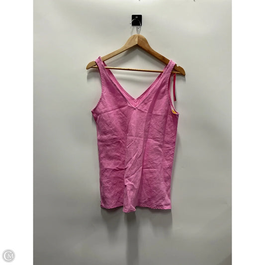 Top Sleeveless Designer By Lilly Pulitzer In Pink, Size: S