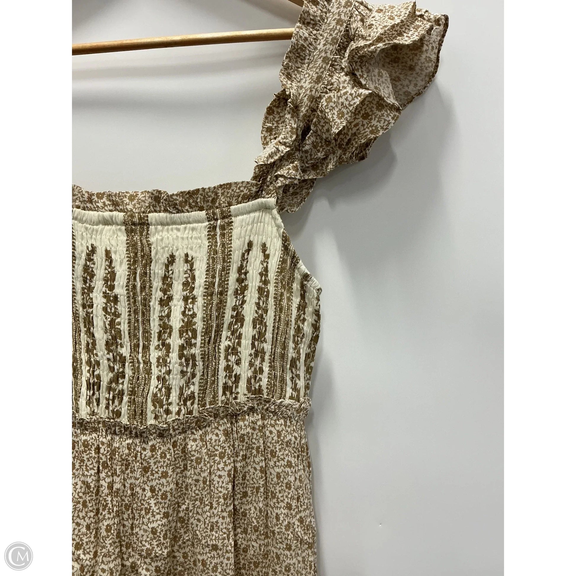 jessica simpson casual dresses Dress Casual Maxi By Jessica Simpson In Tan, Size: L