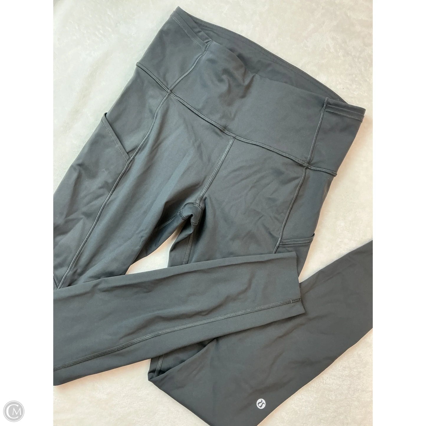 Athletic Leggings By Lululemon In Grey, Size: 6
