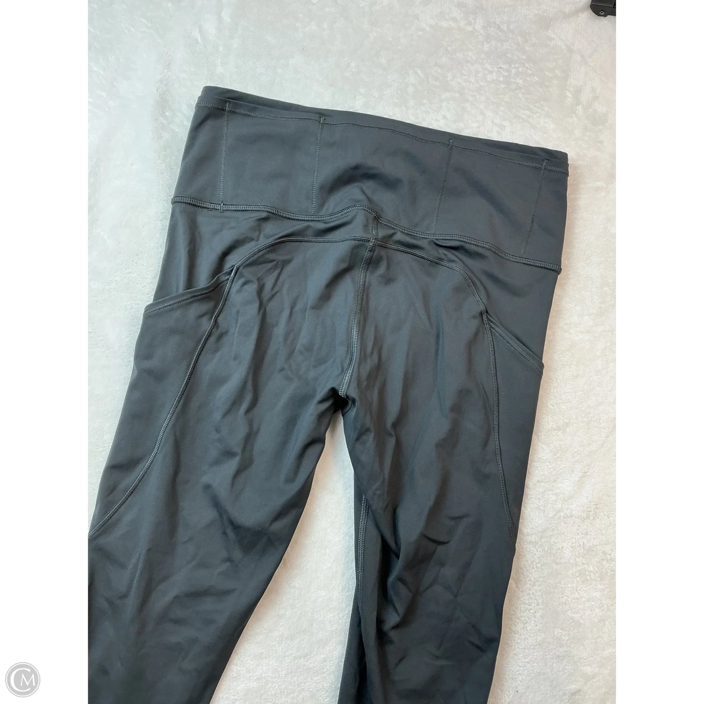 Athletic Leggings By Lululemon In Grey, Size: 6