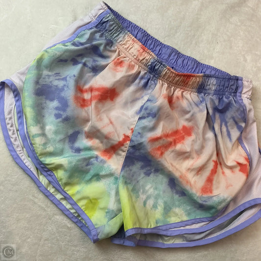 Athletic Shorts By Nike In Multi-colored, Size: L