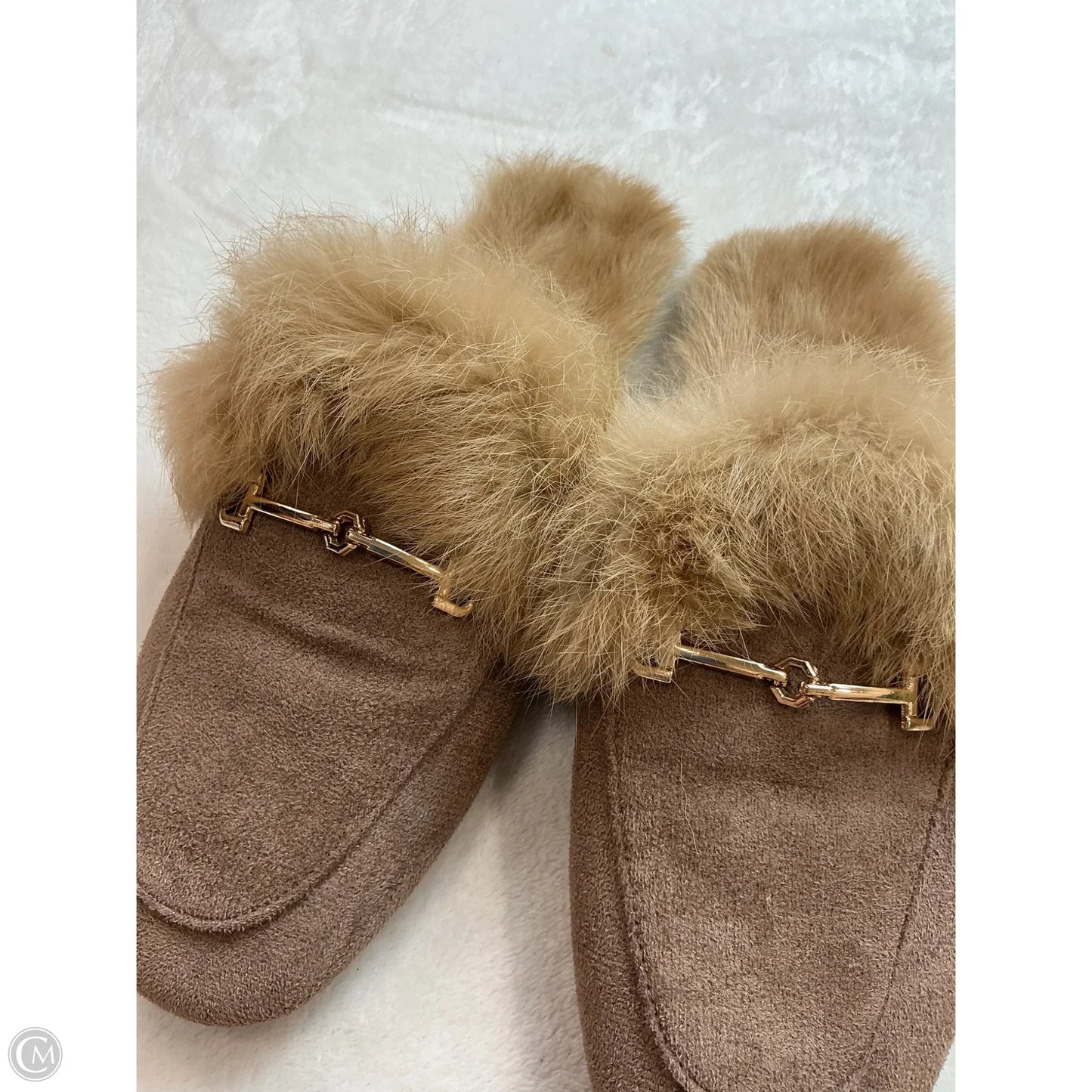 Shoes Flats By Clothes Mentor In Brown, Size: 8.5