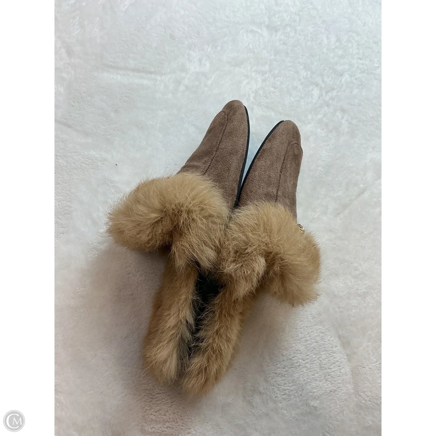 Shoes Flats By Clothes Mentor In Brown, Size: 8.5