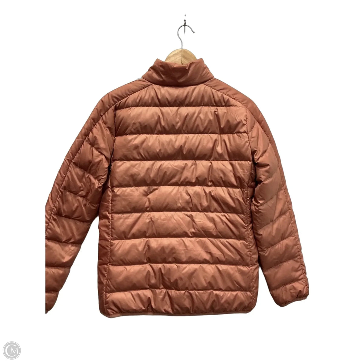 Jacket Puffer & Quilted By Adidas In Orange, Size: L