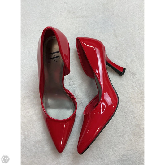 Shoes Heels Stiletto By Worthington In Red, Size: 8.5