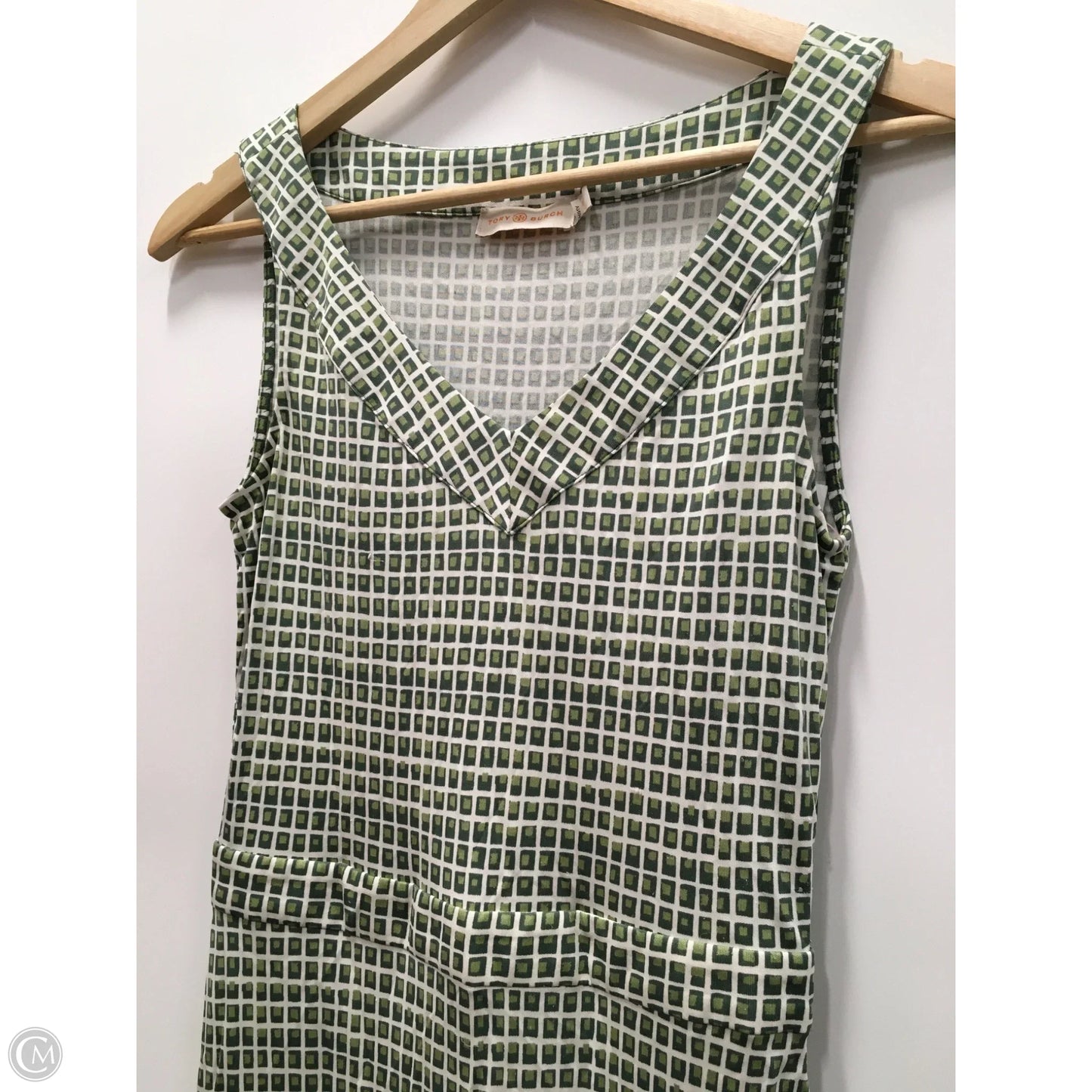 Dress Designer By Tory Burch In Green, Size: Xs