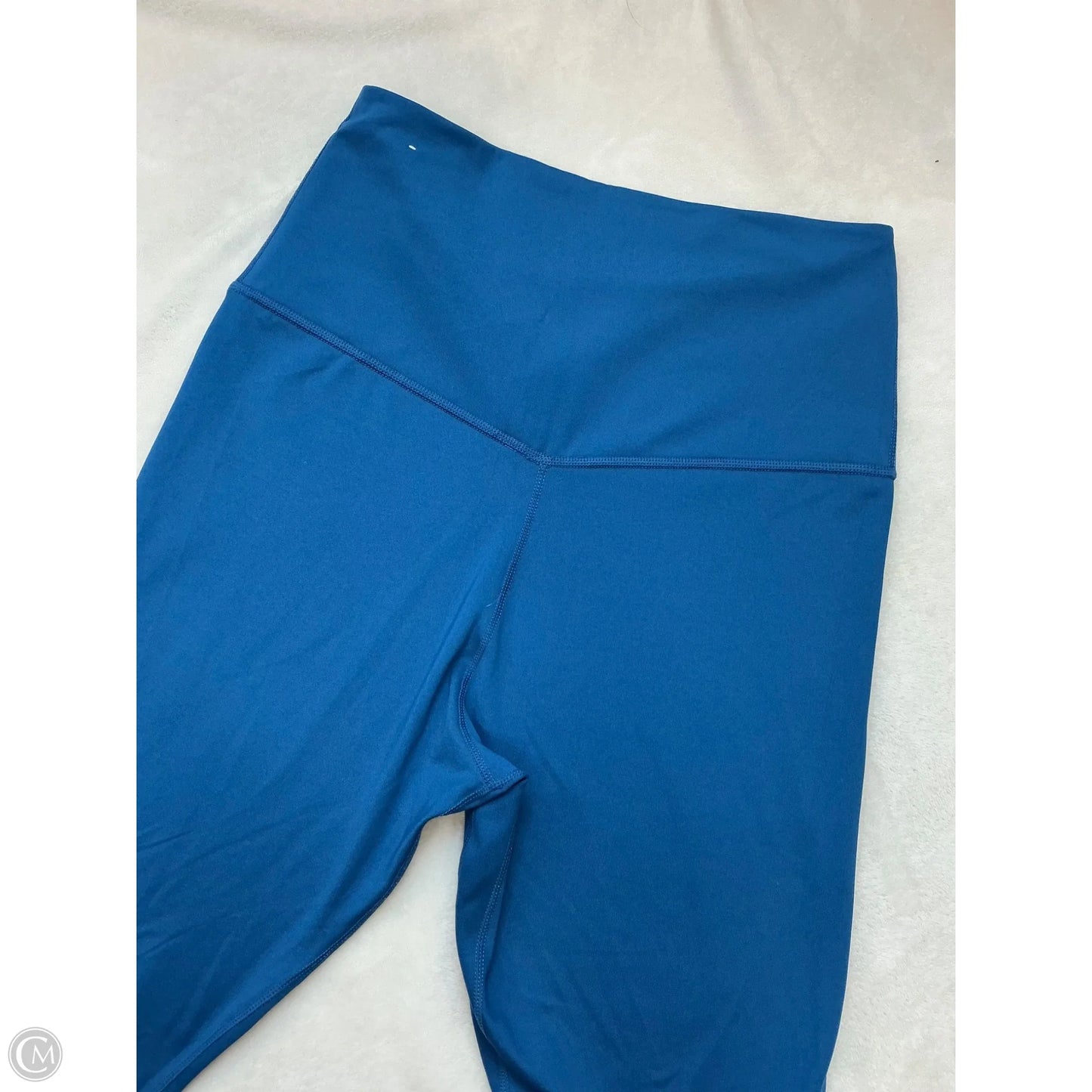 Athletic Leggings By Nike In Blue, Size: M