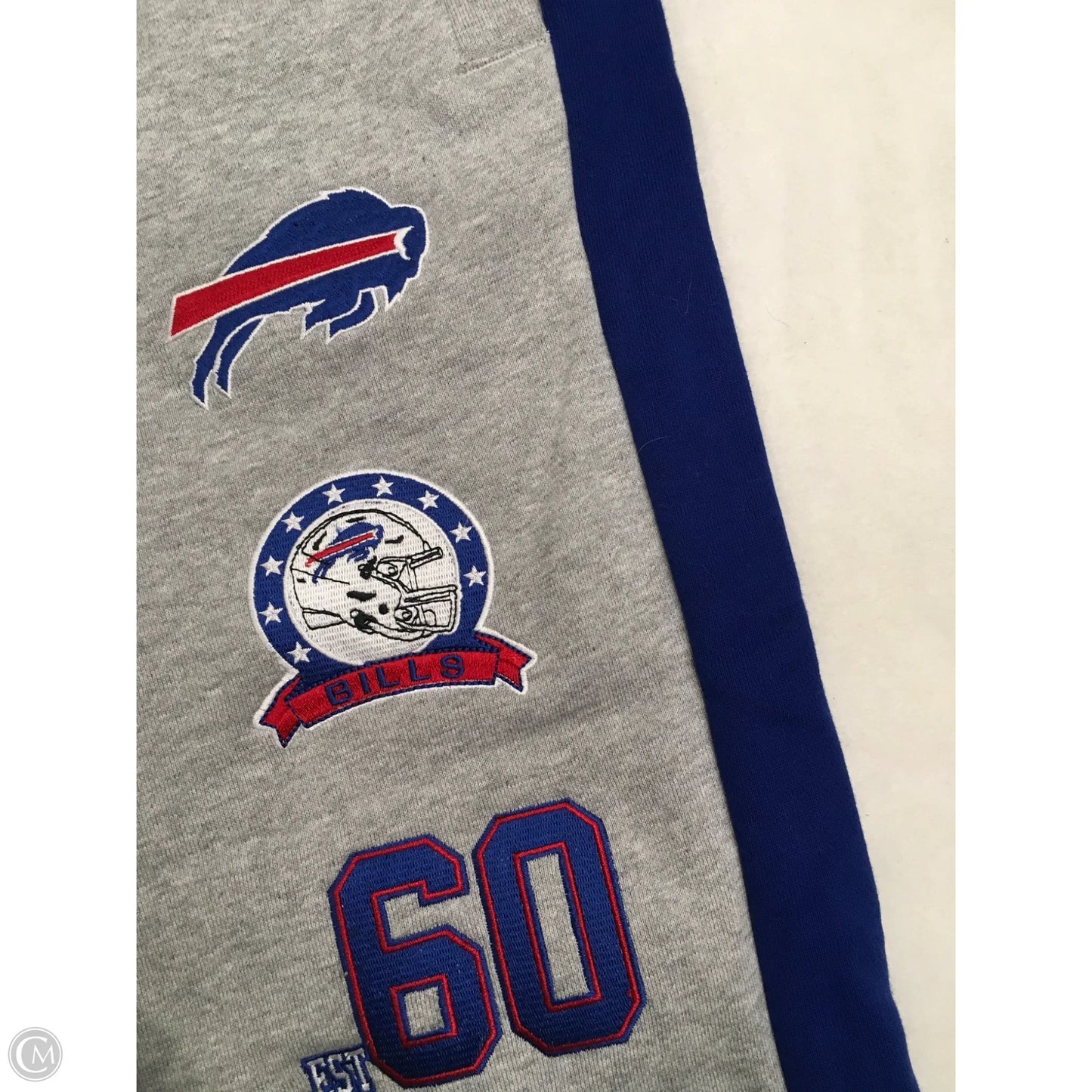 Athletic Pants By Nfl In Grey, Size: M