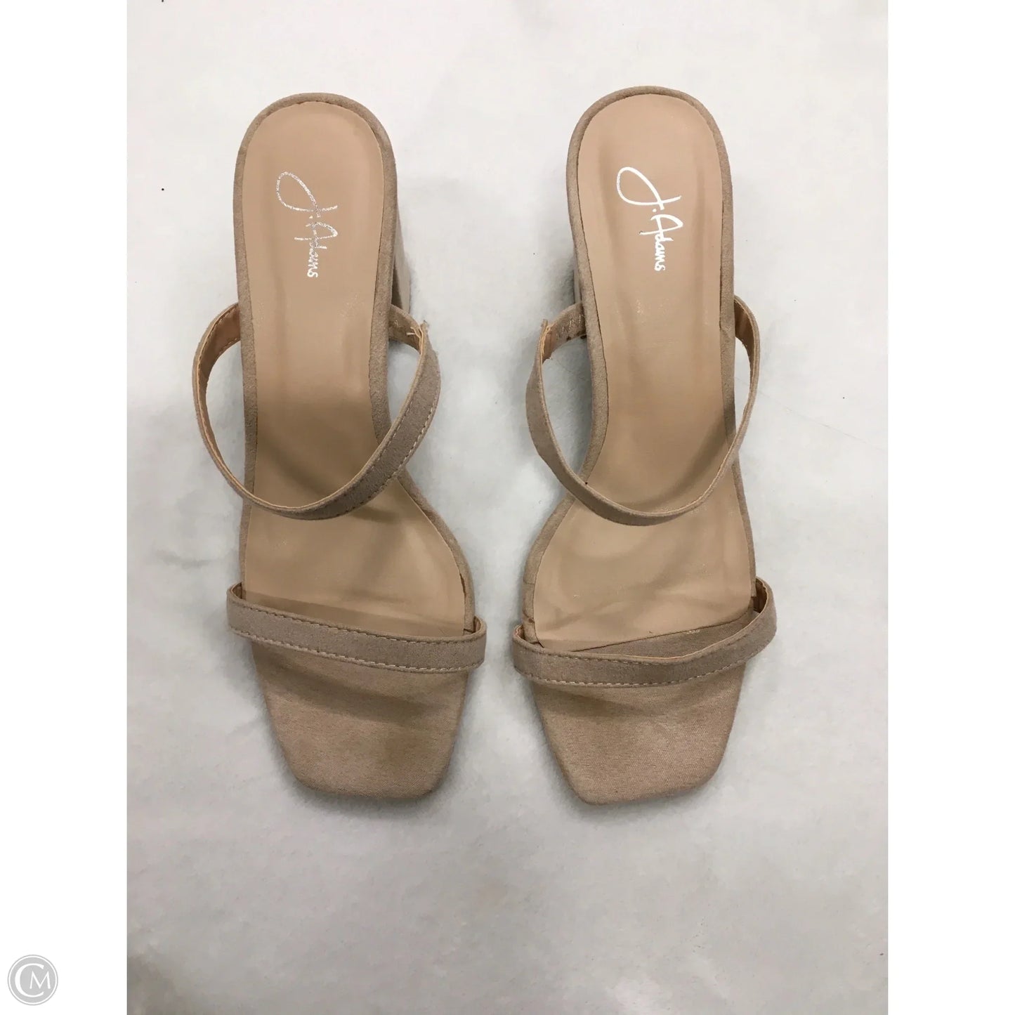 Sandals Heels Wedge By Clothes Mentor In Pink, Size: 10