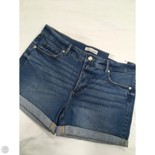 Shorts By Loft In Blue Denim, Size: 6
