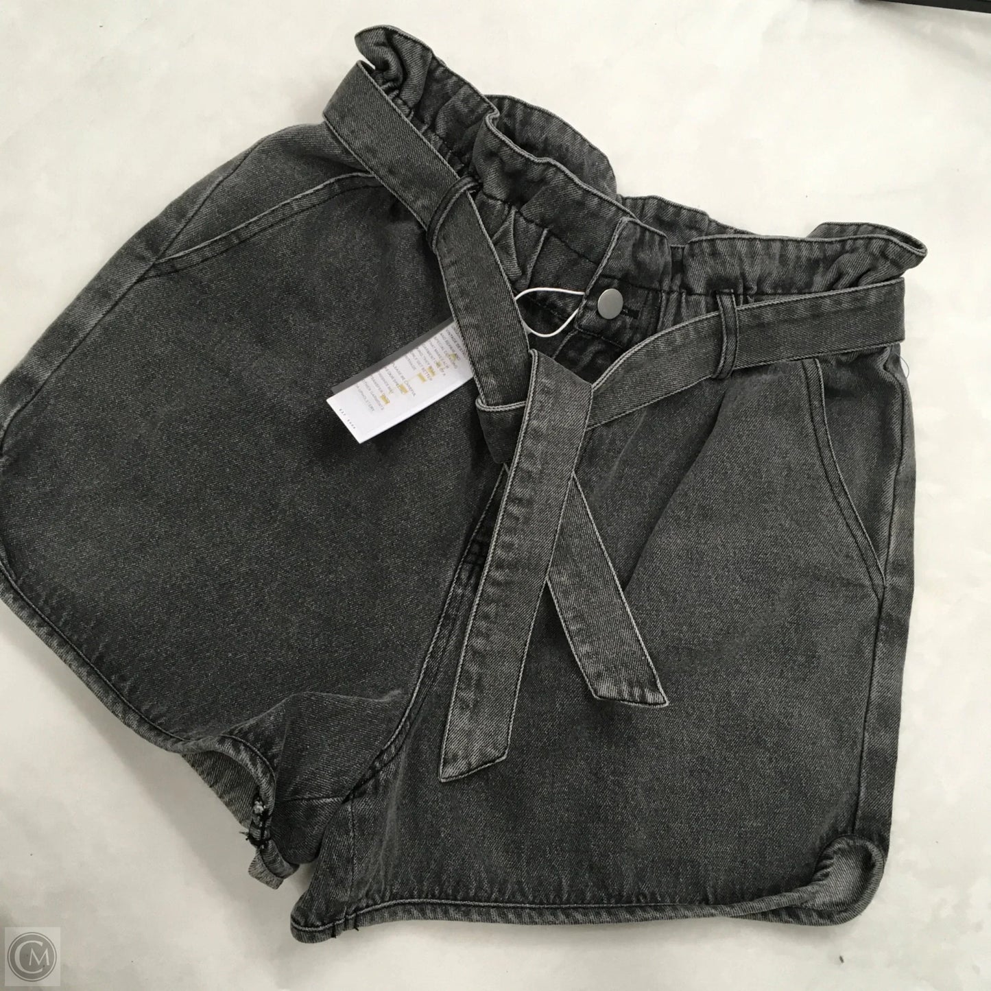 Shorts By Gilli In Grey Denim, Size: S