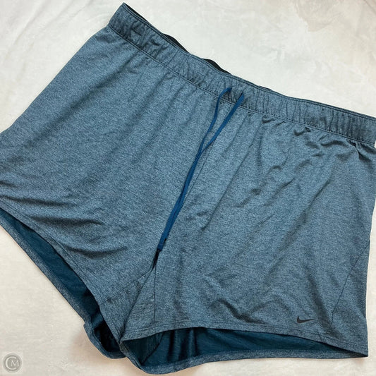 Athletic Shorts By Nike In Navy, Size: 2x