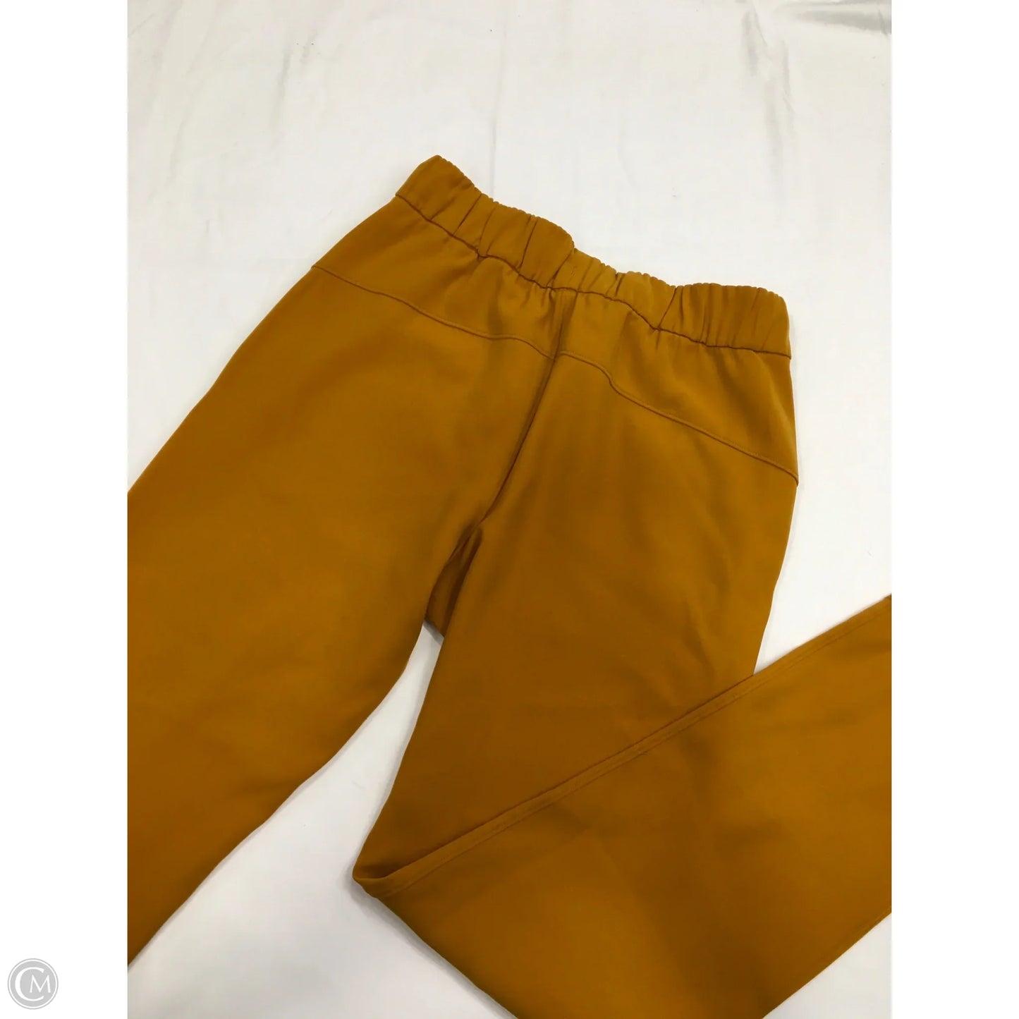 Athletic Pants By Lululemon In Yellow, Size: 4