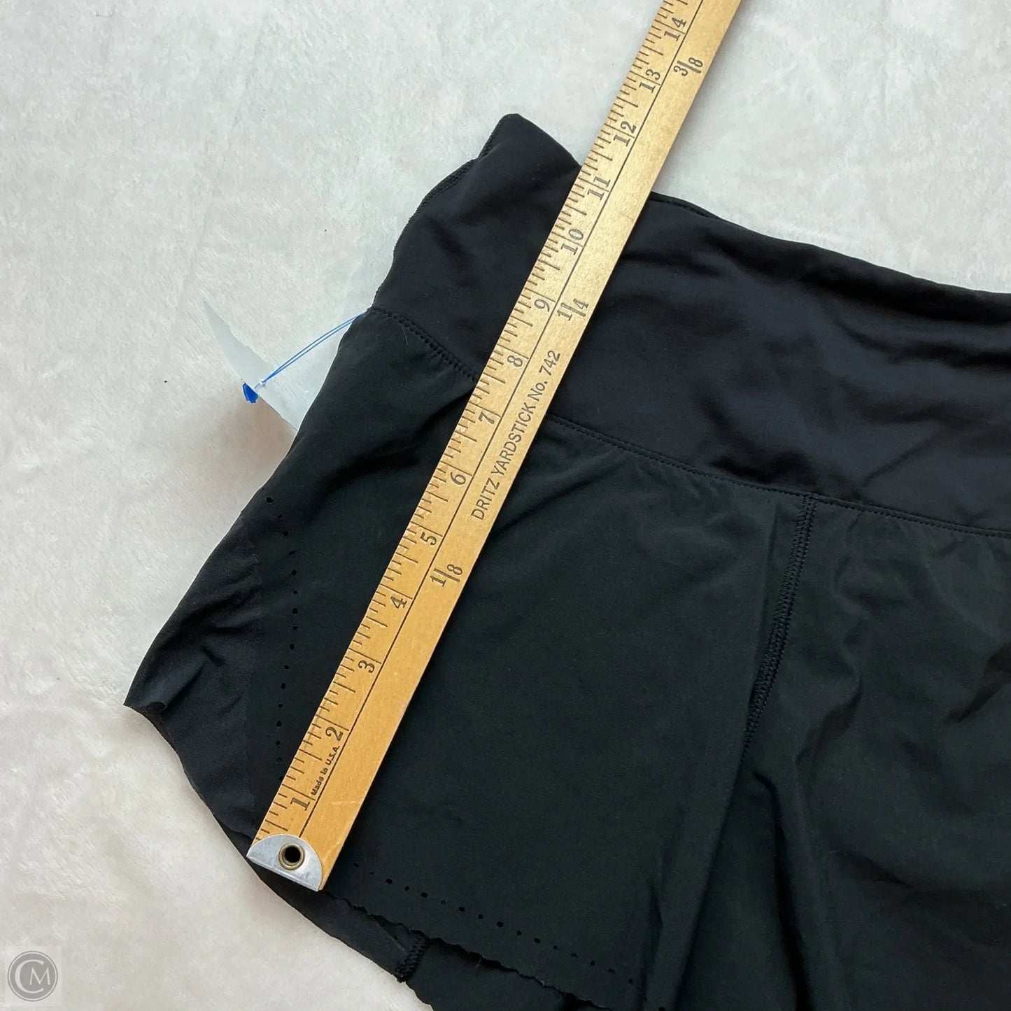 Athletic Shorts By Lululemon In Black, Size: 4